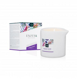 Load image into Gallery viewer, Exotiq Massage Candle Violet Roses - 60g