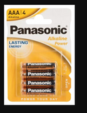 Indlæs billede til gallerivisning Panasonic AAA Batteries - 4 stk