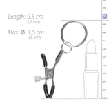 Load image into Gallery viewer, Metal nipple clamps with ring