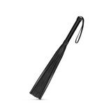 Load image into Gallery viewer, Flogger in imitation leather - black