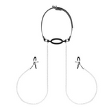 Load image into Gallery viewer, Nipple Clamps &amp; Silicone Gag Ring