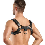 Load image into Gallery viewer, Bruno Bondage Harness - Black