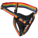 Load image into Gallery viewer, Take the Rainbow Universal Strap on Harness