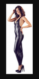 Load image into Gallery viewer, Bottomless Sexy Wetlook Catsuit