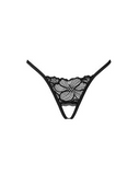 Load image into Gallery viewer, Obsessive - Serafia Bottomless G-string Black