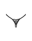 Load image into Gallery viewer, Obsessive - Serafia Bottomless G-string Black