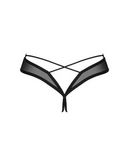 Load image into Gallery viewer, Obsessive - Roxelia Bottomless G-String - Black