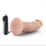 Load image into Gallery viewer, Dr. Skin - Dr. Joe Dildo Vibrator With Suction 20 cm