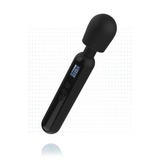 Load image into Gallery viewer, BLAQ - Digital Wand Vibrator Black 360 grams