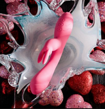 Indlæs billede til gallerivisning Evolved - Bunny Kisses Vibrator - Pink