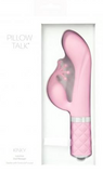 Load image into Gallery viewer, Pillow Talk - Kinky Rabbit &amp; G-Spot Vibrator - Pink or Green