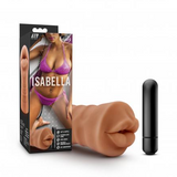 Load image into Gallery viewer, M for Men - Isabella Masturbator With Bullet Vibrator - Mouth