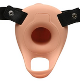 Indlæs billede til gallerivisning Realistic Silicone Penis Strap On Sæt Sort eller Beige