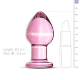 Indlæs billede til gallerivisning Pink Glas Butt Plug