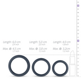 Load image into Gallery viewer, Boners 3 Ring set of flat rings