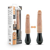 Load image into Gallery viewer, Dr. Skin Silicone - Dr. Knight - Thrusting and Vibrating Dildo - Beige