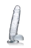 Load image into Gallery viewer, Transparent realistic dildo - 23 cm