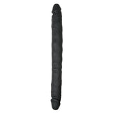 Load image into Gallery viewer, Easytoys black double realistic dildo - 40 cm