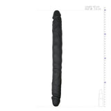 Load image into Gallery viewer, Easytoys black double realistic dildo - 40 cm